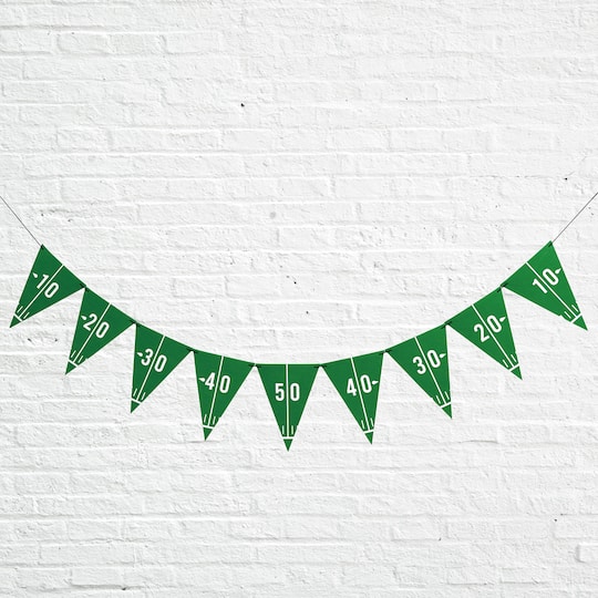 8ft. Football Field Paper Banner by Celebrate It™